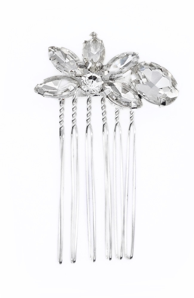 エリサ クリスタル コーム (クリスタル/シルバー)