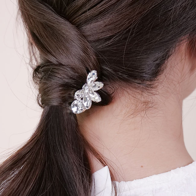 エリサ クリスタル コーム (クリスタル/シルバー)