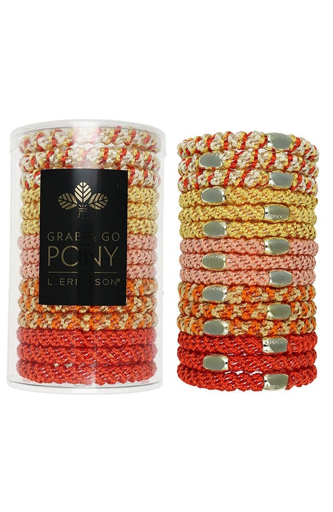 ポニーテール チューブ 15P(ポピー/ゴールド)