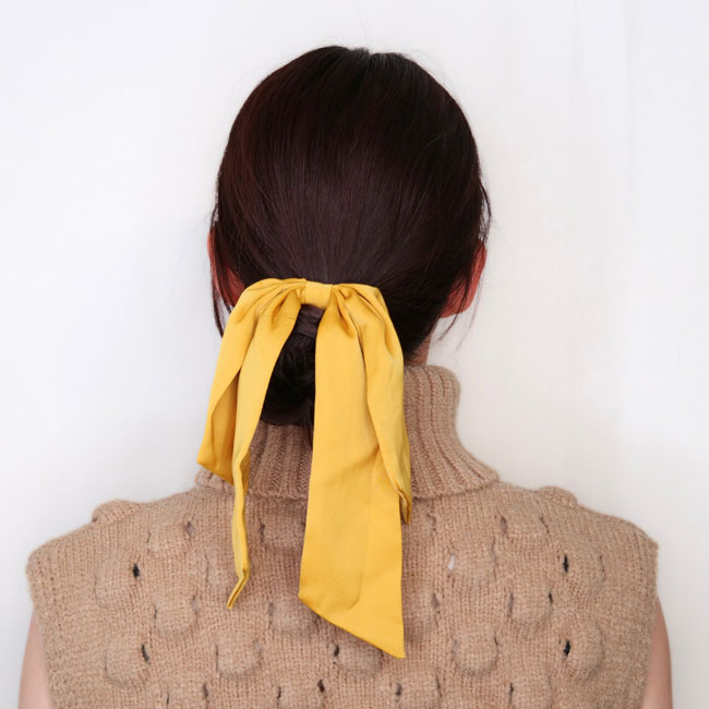 <オンラインショップ 限定商品>プラヤ ボウ ポニー (マスタード)