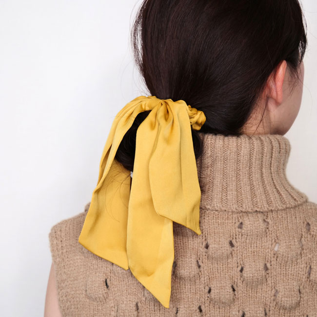 <オンラインショップ 限定商品>プラヤ ボウ ポニー (マスタード)