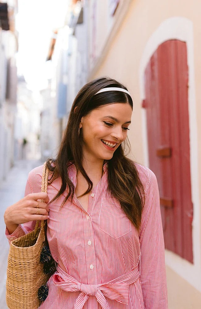 アデラ ヘッドバンド (バニラ ラテ)