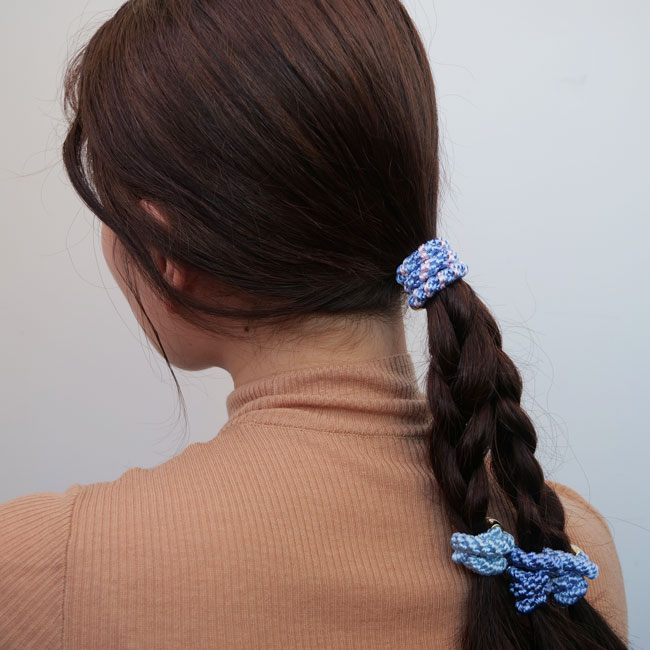 ポニーテール チューブ 15P(ウィステリア/ゴールド)