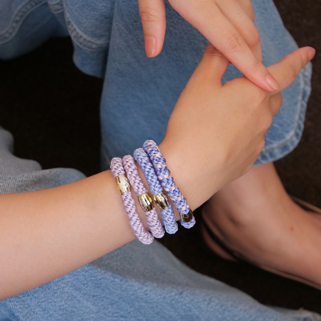 ポニーテール チューブ 15P(ウィステリア/ゴールド)