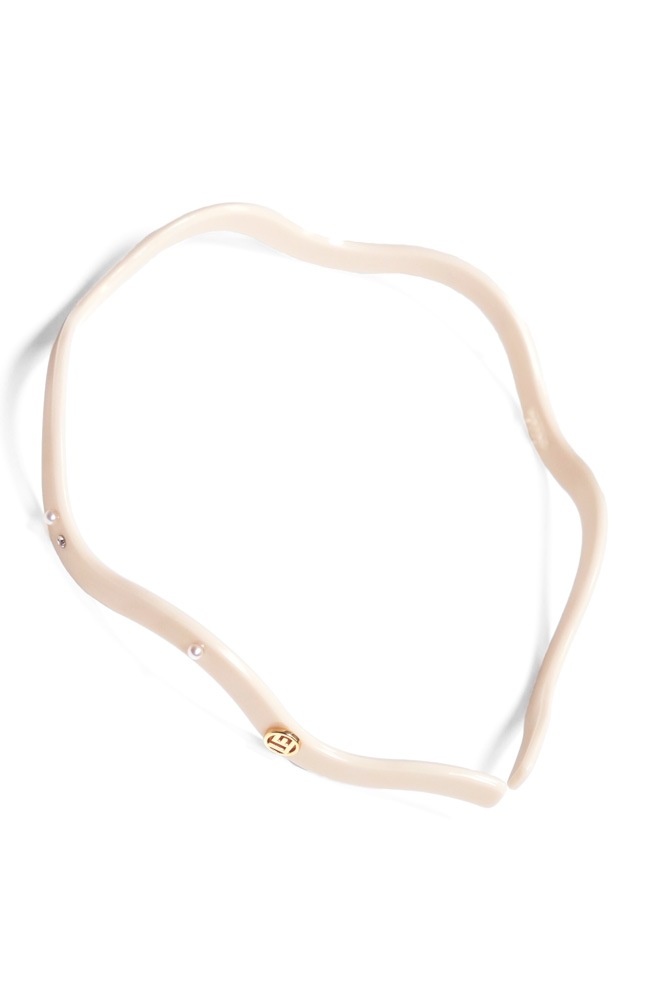 クワイエット ウェイビー ヘッドバンド（アイボリー）