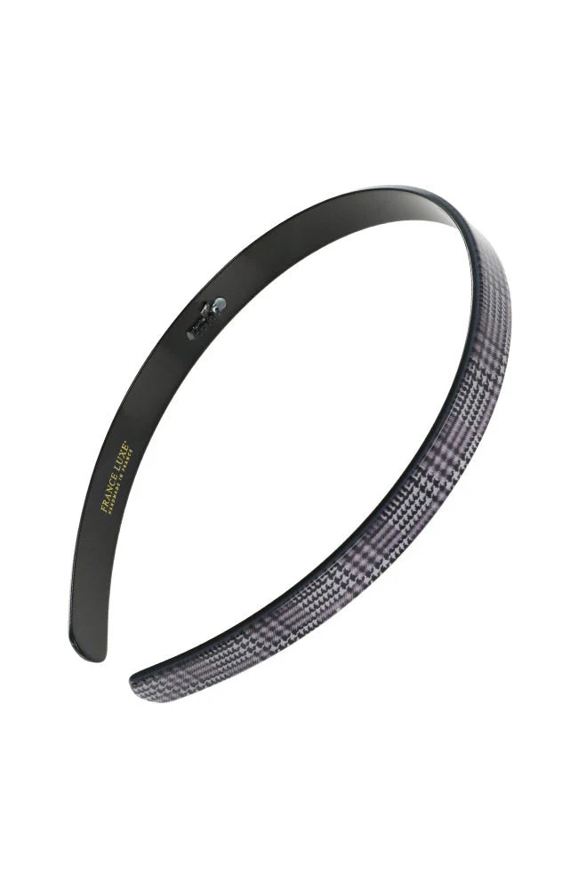 1/2 ウルトラコンフォート ヘッドバンド (プレイドブラック)