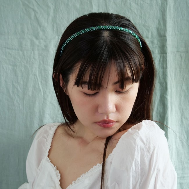 マドリード ヘッドバンド(グリーン)