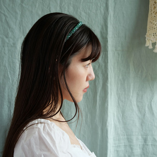 マドリード ヘッドバンド(グリーン)