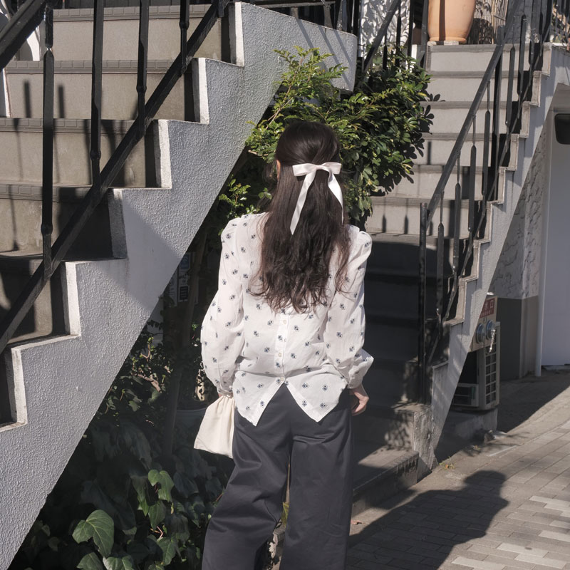 カリスタ ボウ バレッタ (ピンク)