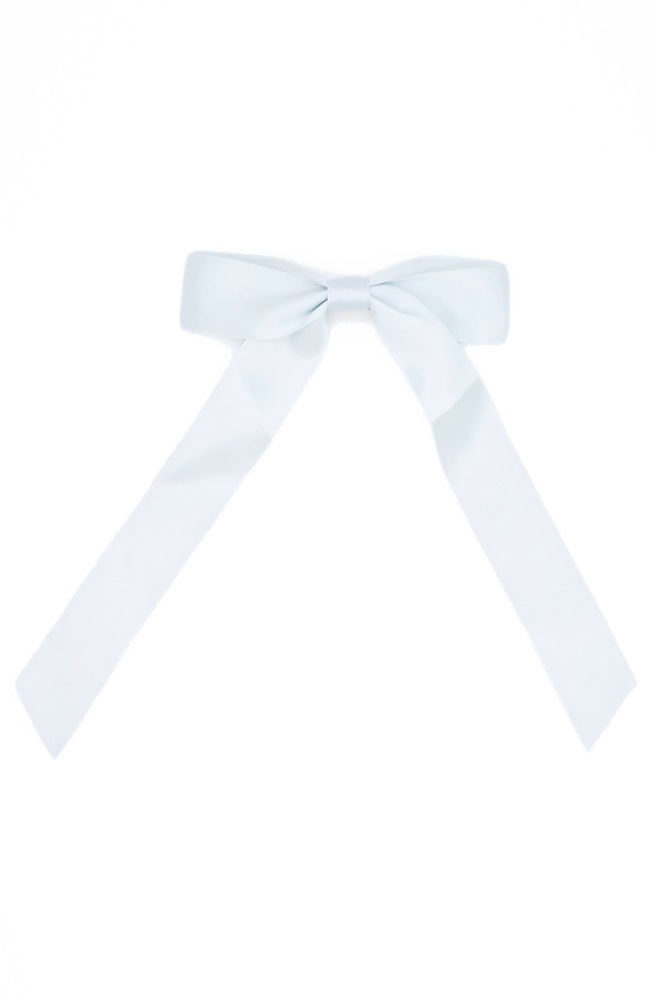 カリスタ ボウ バレッタ (ブルー)