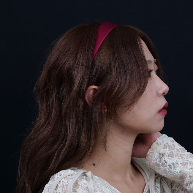 1 ウルトラコンフォート ヘッドバンド (シルク シャルムーズ メルロー)