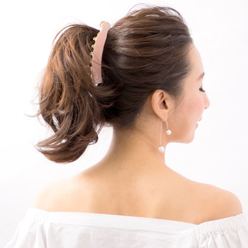 エナメル キャスケード (ブラック/ゴールド)