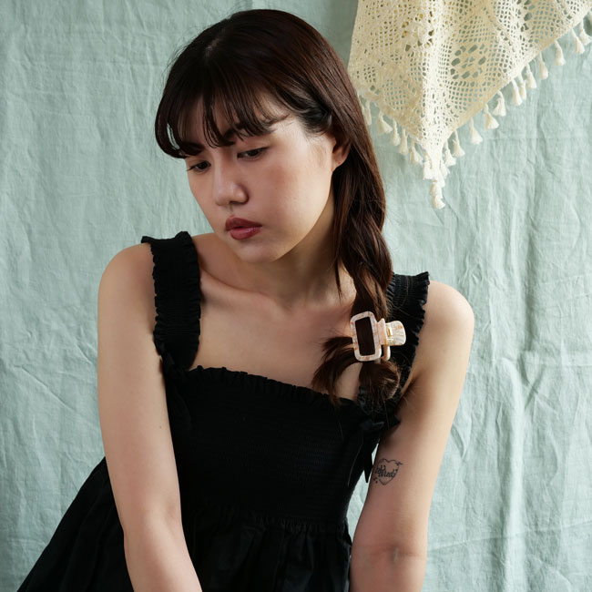 オパール スクエア ジョー (タン)