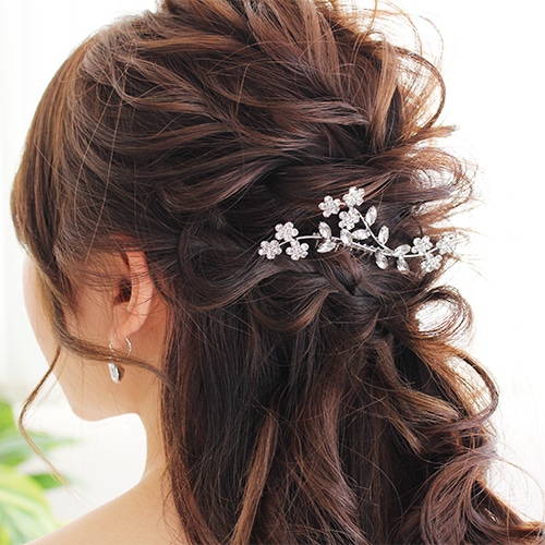 エバリー クリスタル コーム (クリスタル / シルバー)