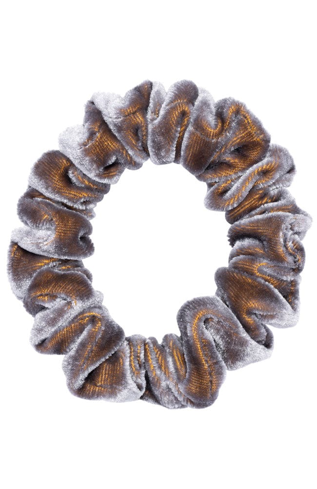 スモール スクランチー (グレー ベルベット)
