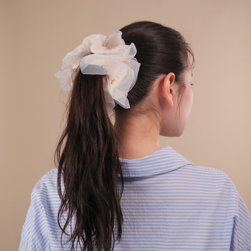 オリーブ スクランチー（クリーム）