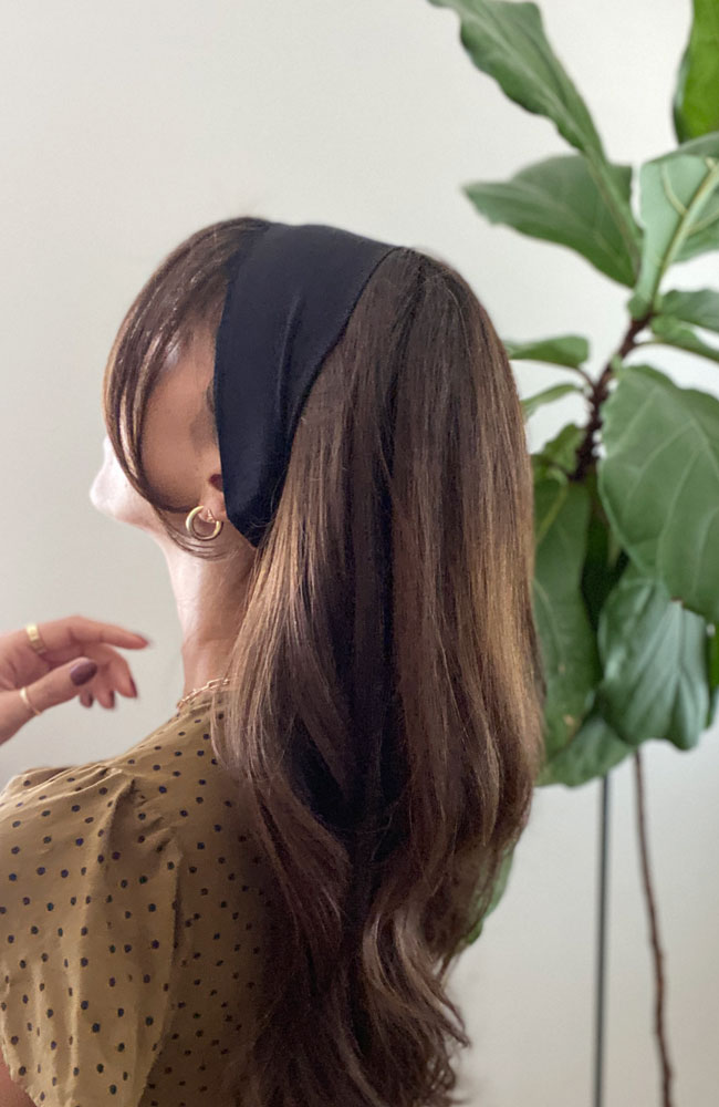 イタリアン ターバン (ブラック)