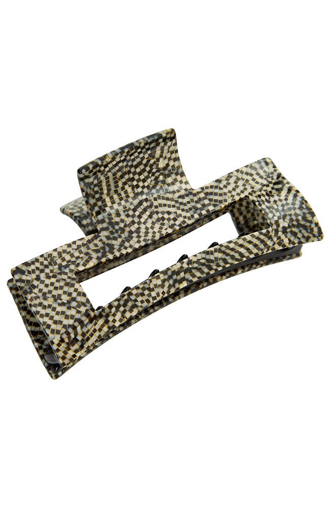 ラージ カットアウト レクタングル ジョー (オペラシルバー)