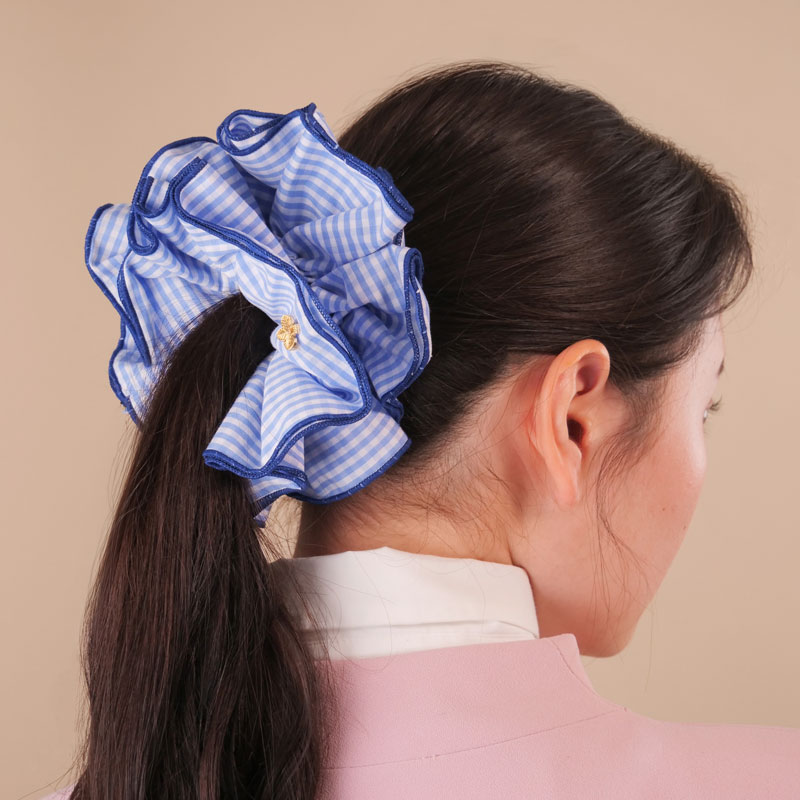 ダブリン スクランチー（ブルー）