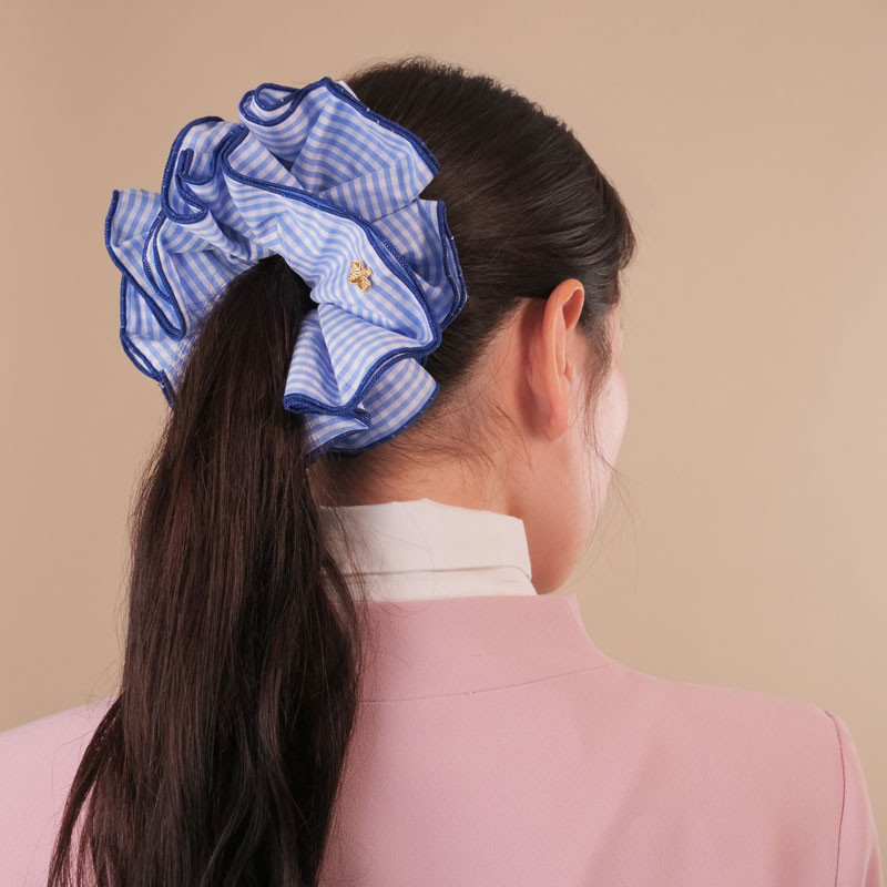 ダブリン スクランチー（ブルー）