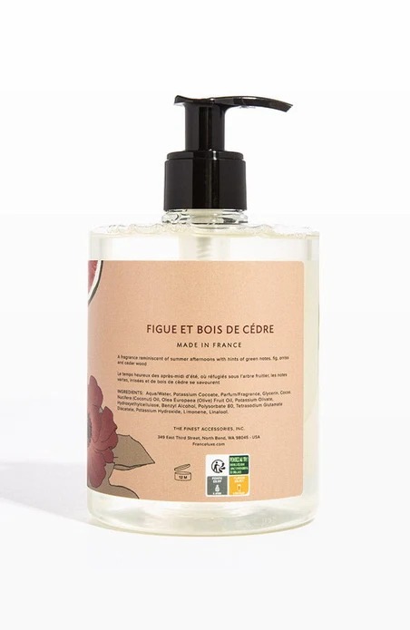 フレンチ パフュームド ハンド ソープ （フィグ） | フランスラックス