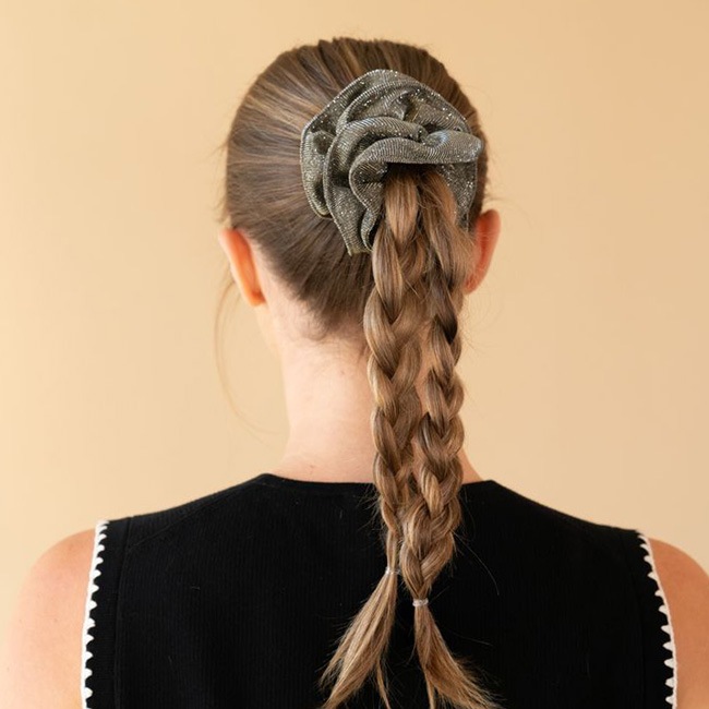 エイラ スクランチー（シルバー）