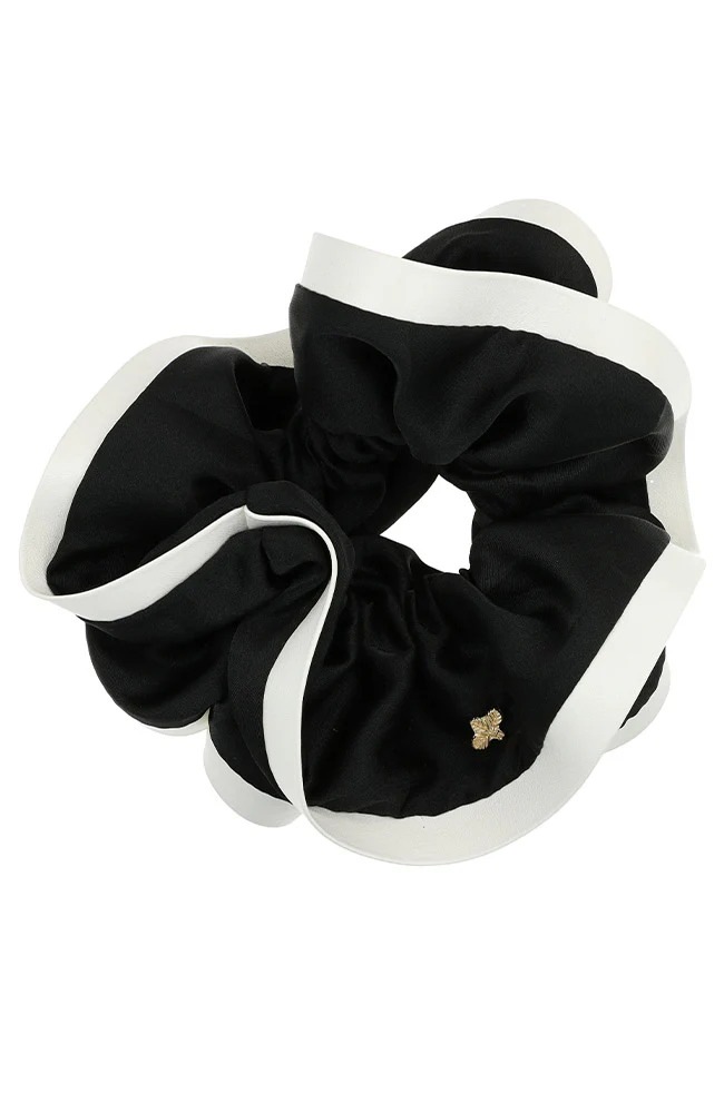 ルカ スクランチー（ブラック/ホワイト）