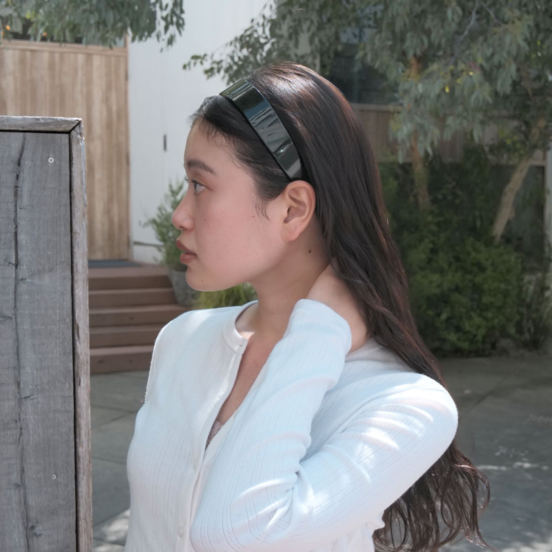 1 1/5 ウルトラコンフォート ヘッドバンド (ブラック)