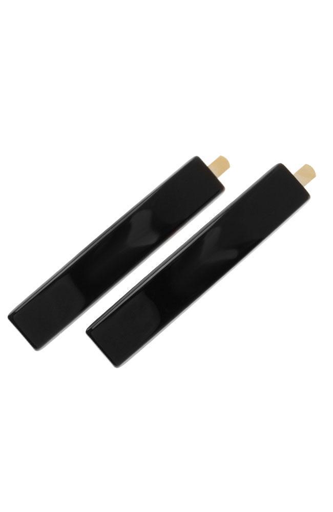 モッド ボビー ピン ペア (ブラック)