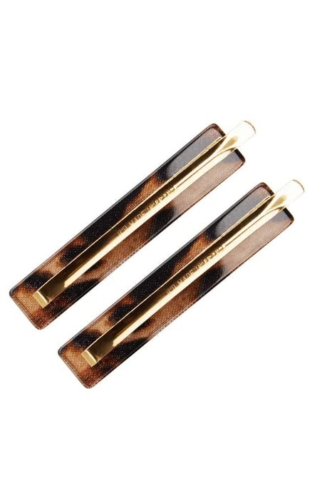 モッド ボビー ピン ペア (リュクス レオパード)