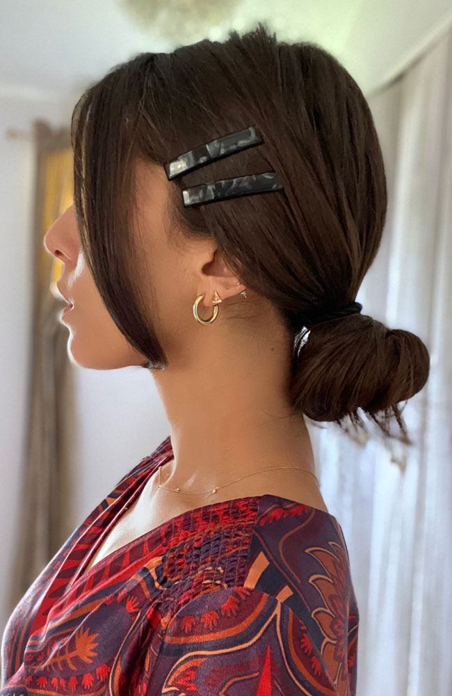 モッド ボビー ピン ペア （ナクロブラック）