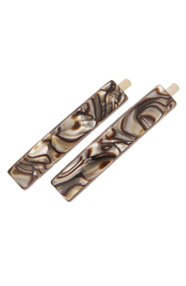 モッド ボビー ピン ペア (オニキス)