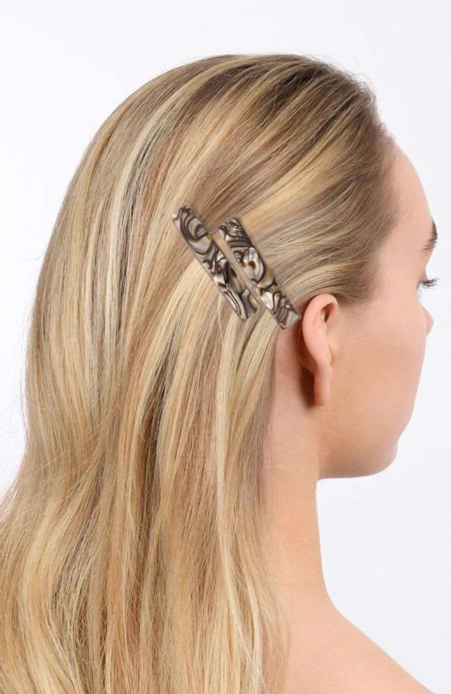 モッド ボビー ピン ペア (オニキス)