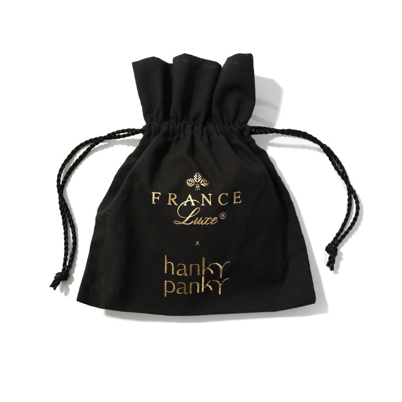 【FRANCE Luxe×hanky panky】レクタングル ボリューム バレッタ & プリンテッド ロー ライズ タンガ (スローバック)
