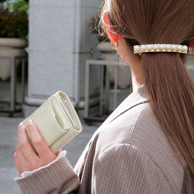 限定 ミニ ウォレット (アイボリー)