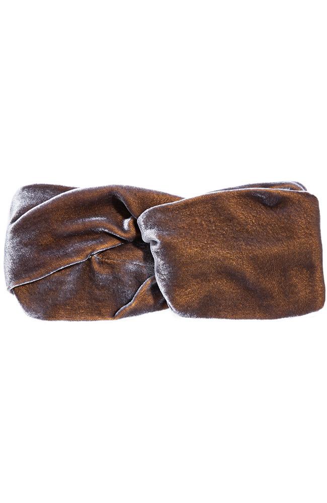 アスコット インターロッキング ヘッドラップ (グレー ベルベット)