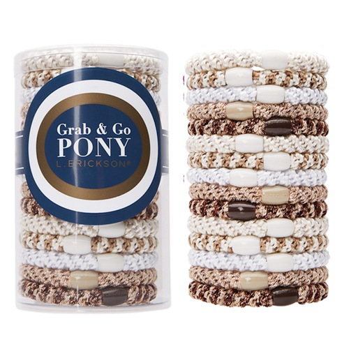 限定 ミニ ウォレット (アイボリー) & ポニーテール チューブ 15P(ホワイトチョコレート) セット