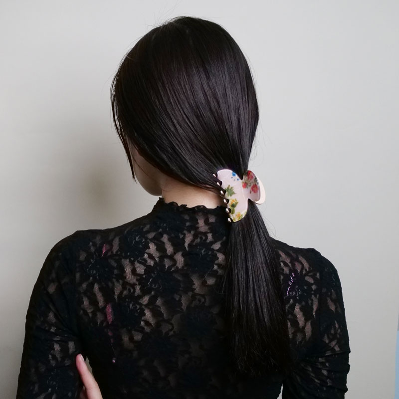 【FRANCE Luxe×hanky panky】スモール クチュール ジョー & プリンテッド ロー ライズ タンガ (オーバージョイド)