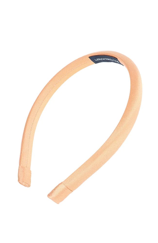 1/2 パデッド ヘッドバンド (シルク シャルムーズ アプリコット)