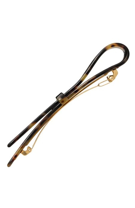 France Luxe リボンバレッタ リボン ボウ ロング アンド スキニー バレッタ (トーキョー