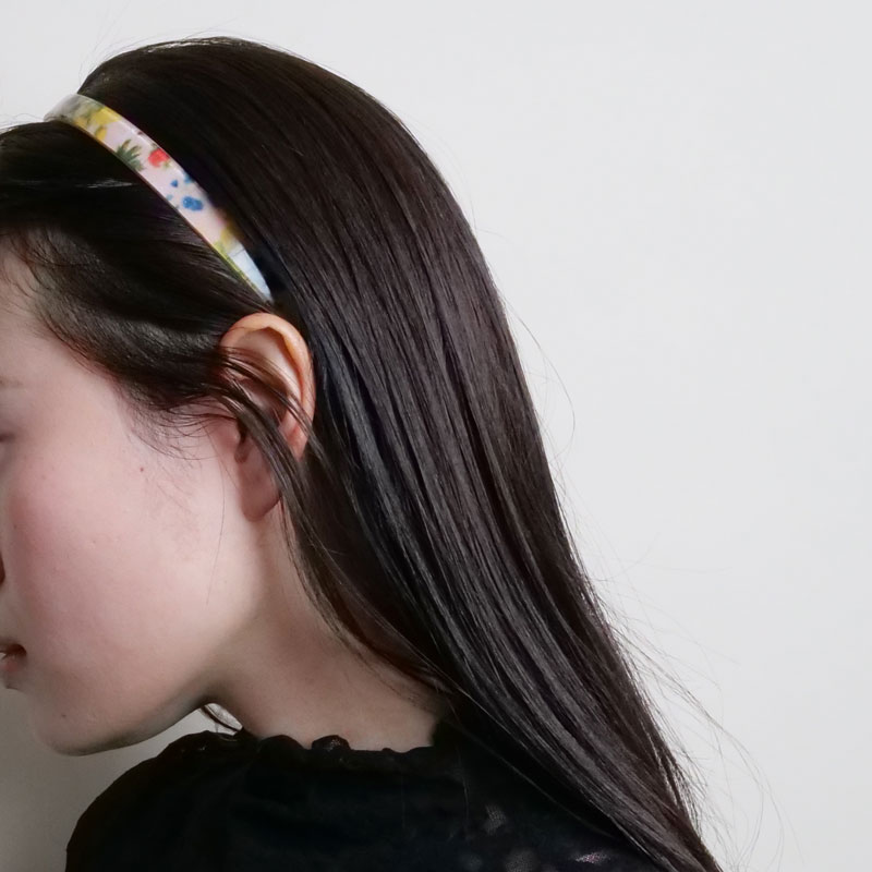 【FRANCE Luxe×hanky panky】1/2 ウルトラコンフォート ヘッドバンド & プリンテッド ロー ライズ タンガ (オーバージョイド)