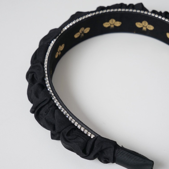 クローデット ヘッドバンド (ブラック)