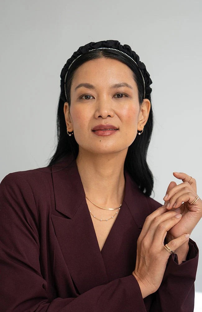 クローデット ヘッドバンド (ブラック)