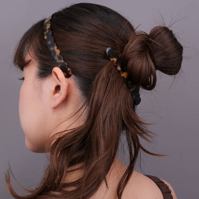 スカラップド ロング アンド スキニー バレッタ（トーキョー）