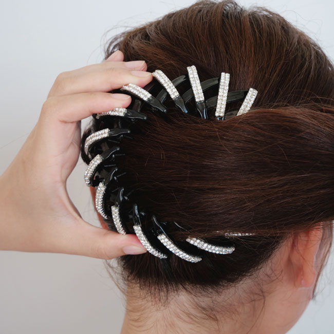 ヨガ バーズ クリップ acca ヘアクリップ ヨガバーズクリップ クリップ