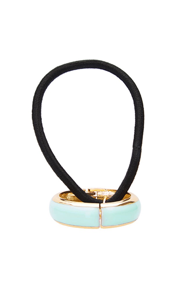 エナメル コーン カフ ポニー (ミント)