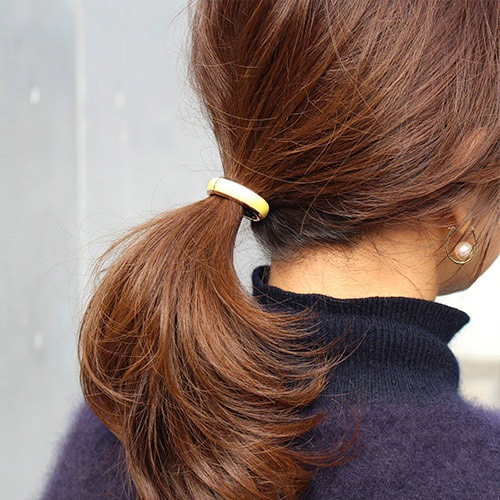 エナメル コーン カフ ポニー (ライラック)