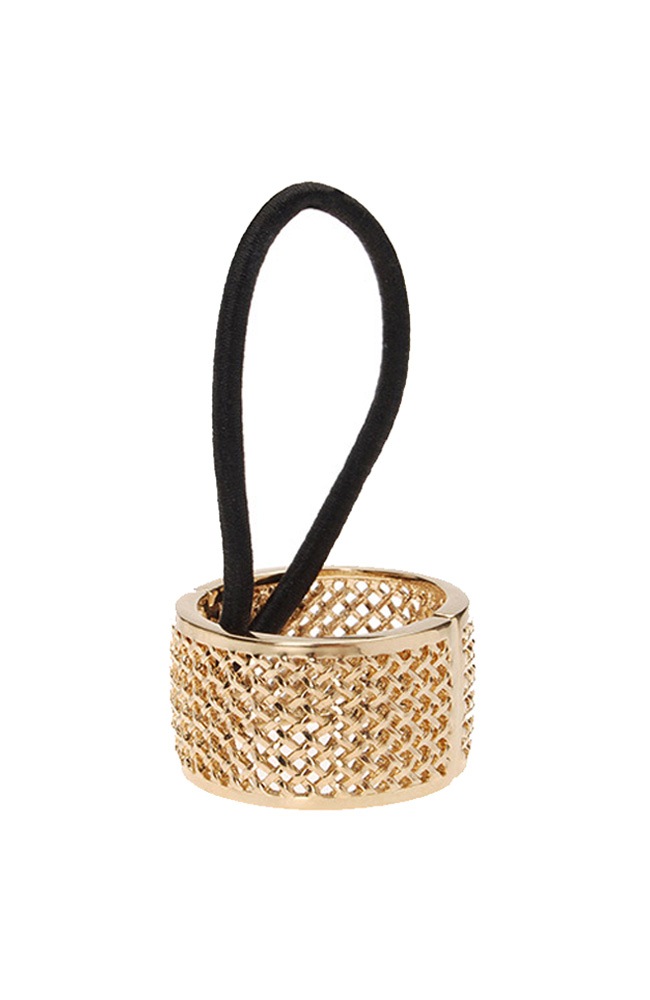 ウォーベン ワイヤー カフ ポニー (ゴールド)