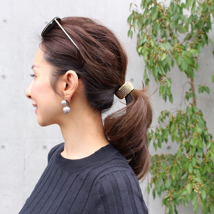 ウォーベン ワイヤー カフ ポニー (ゴールド)