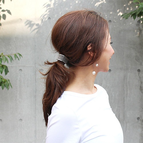 ウォーベン ワイヤー カフ ポニー (シルバー)